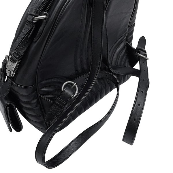 プラダ リュック ダイアグラム ロゴ バックパック 1BZ030 PRADA バッグ リュックサック 黒