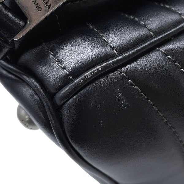プラダ リュック ダイアグラム ロゴ バックパック 1BZ030 PRADA バッグ リュックサック 黒
