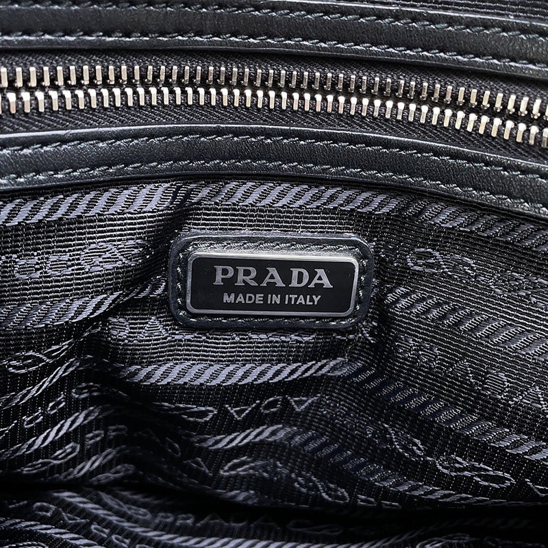 プラダ リュック ダイアグラム ロゴ バックパック 1BZ030 PRADA バッグ リュックサック 黒