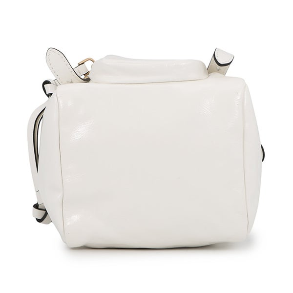 プラダ ハンドバッグ ダンクル トップハンドル ミニ ダングルレザー 1BB137 PRADA バッグ ショルダーバッグ 白