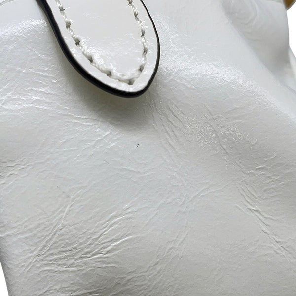 プラダ ハンドバッグ ダンクル トップハンドル ミニ ダングルレザー 1BB137 PRADA バッグ ショルダーバッグ 白