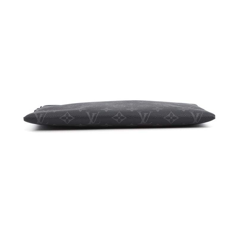 ルイヴィトン クラッチバッグ モノグラム・エクリプス ポシェット・トゥ・ゴー M81569 LOUIS VUITTON メンズ 黒