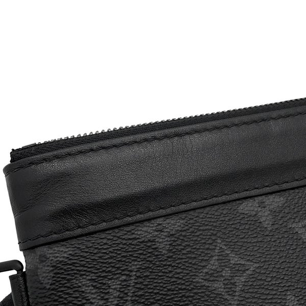 ルイヴィトン クラッチバッグ モノグラム・エクリプス ポシェット・トゥ・ゴー M81569 LOUIS VUITTON メンズ 黒