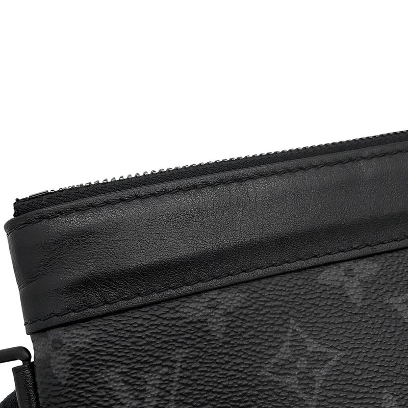 ルイヴィトン クラッチバッグ モノグラム・エクリプス ポシェット・トゥ・ゴー M81569 LOUIS VUITTON メンズ 黒