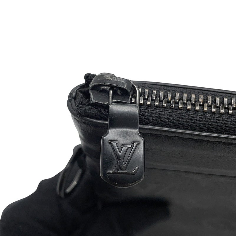 ルイヴィトン クラッチバッグ モノグラム・エクリプス ポシェット・トゥ・ゴー M81569 LOUIS VUITTON メンズ 黒