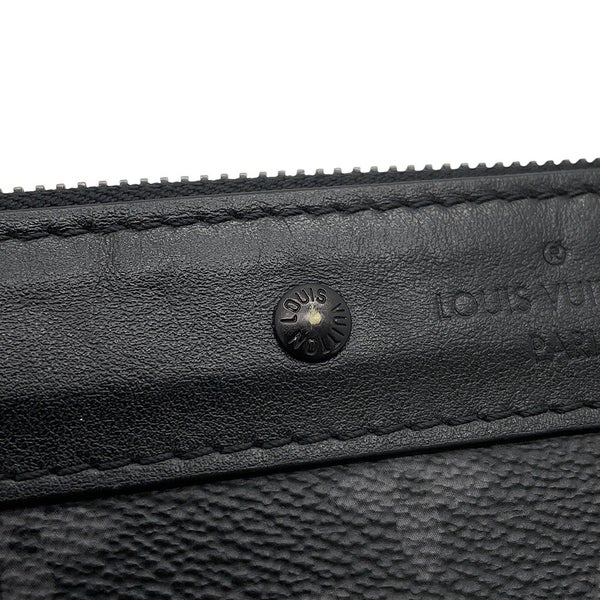 ルイヴィトン クラッチバッグ モノグラム・エクリプス ポシェット・トゥ・ゴー M81569 LOUIS VUITTON メンズ 黒