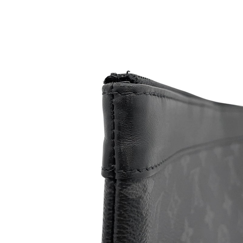 ルイヴィトン クラッチバッグ モノグラム・エクリプス ポシェット・トゥ・ゴー M81569 LOUIS VUITTON メンズ 黒