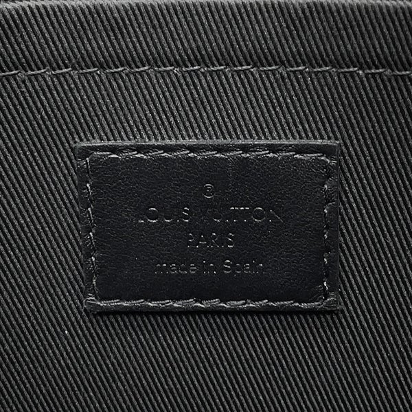 ルイヴィトン クラッチバッグ モノグラム・エクリプス ポシェット・トゥ・ゴー M81569 LOUIS VUITTON メンズ 黒
