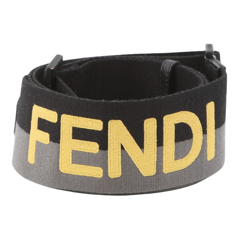 フェンディ ショルダーストラップ ストラップユー ロゴ キャンバス 8AV397 FENDI ストラップ