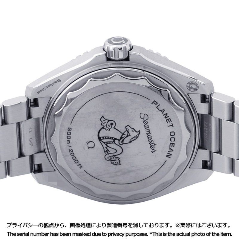 オメガ シーマスター プラネット オーシャン 600M 217.30.42.21.01.002 OMEGA 腕時計 黒文字盤