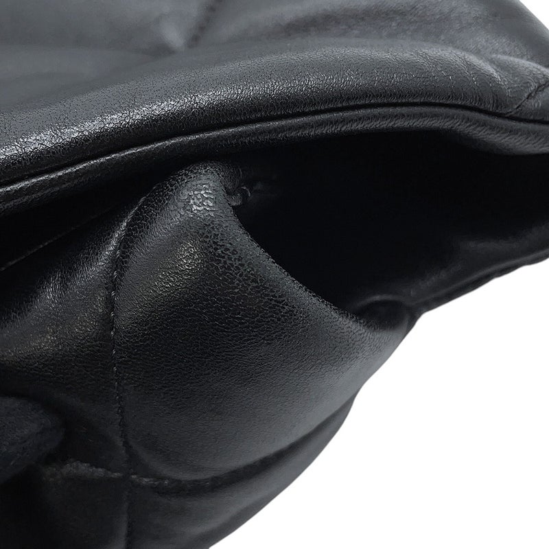 シャネル チェーンショルダーバッグ CHANEL19 ディズヌフ ココマーク マキシ シャイニーラムスキン AS1162 CHANEL 2way 黒