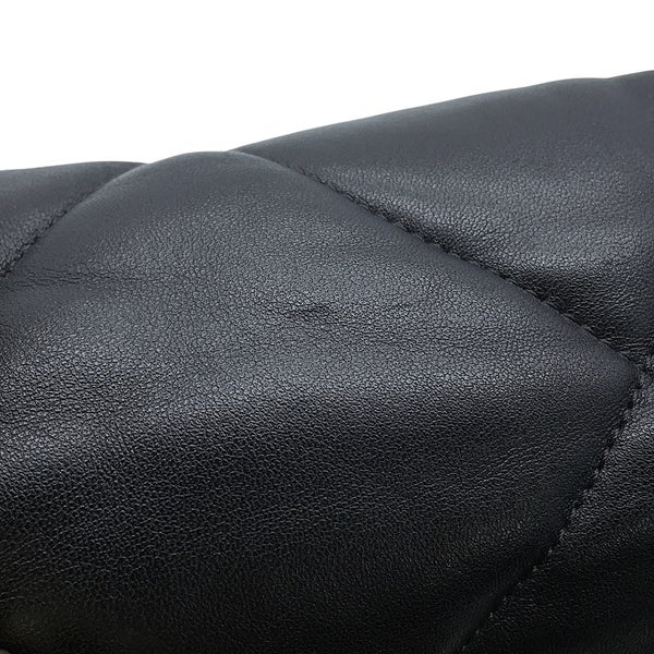 シャネル チェーンショルダーバッグ CHANEL19 ディズヌフ ココマーク マキシ シャイニーラムスキン AS1162 CHANEL 2way 黒