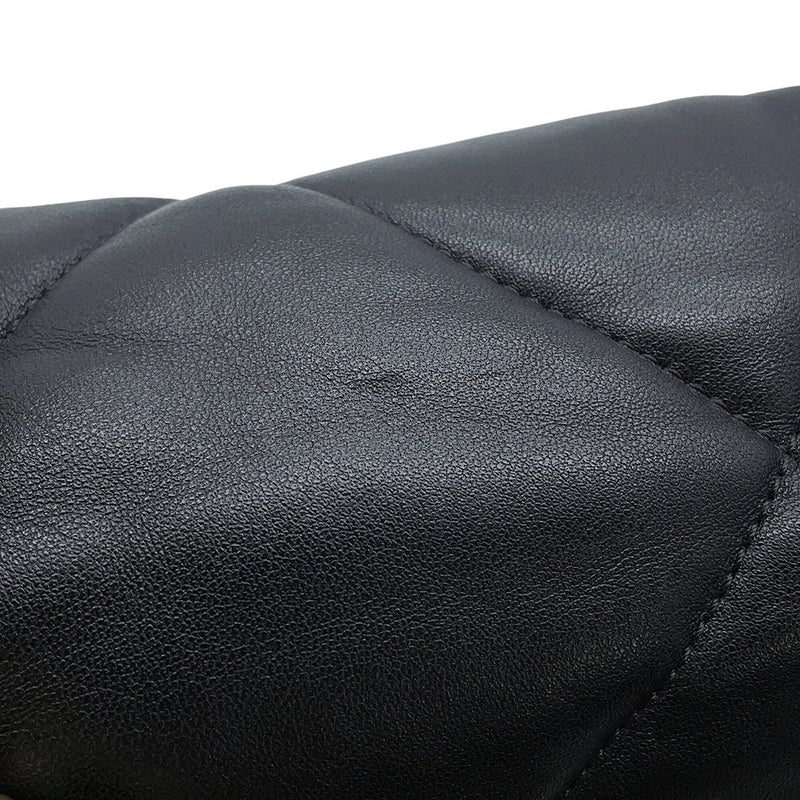 シャネル チェーンショルダーバッグ CHANEL19 ディズヌフ ココマーク マキシ シャイニーラムスキン AS1162 CHANEL 2way 黒