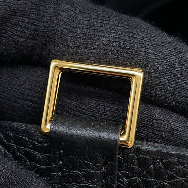 エルメス ハンドバッグ ピコタンロックPM ブラック/ゴールド金具 トリヨンクレマンス G刻印 黒