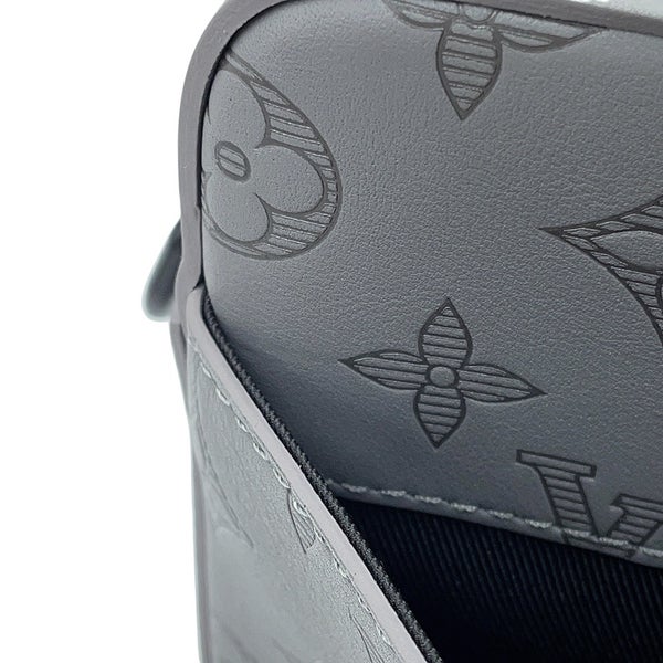ルイヴィトン ショルダーバッグ モノグラム・シャドウ デュオ・メッセンジャー M46104 LOUIS VUITTON メンズ