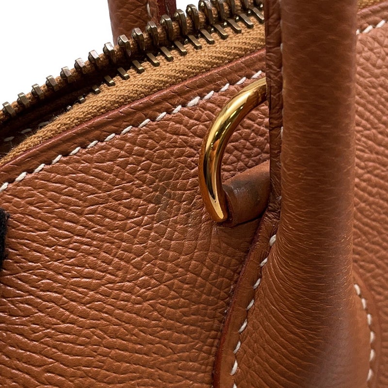 エルメス ハンドバッグ ボリード31 ゴールド/ゴールド金具 クシュベル □B刻印 ２wayショルダー