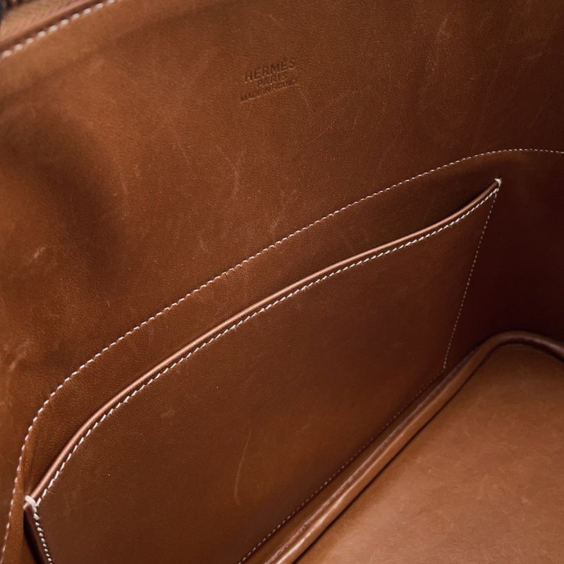 エルメス ハンドバッグ ボリード31 ゴールド/ゴールド金具 クシュベル □B刻印 ２wayショルダー