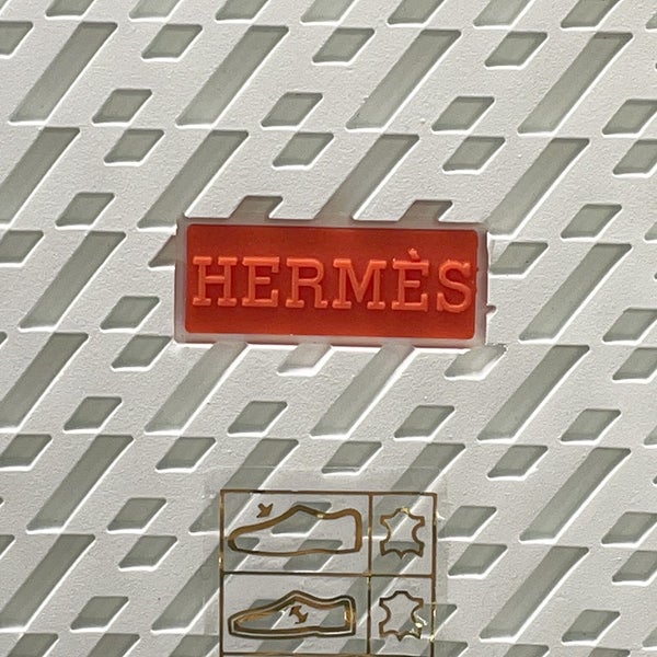 エルメス スニーカー ゲーム ケリー バックル レザー メンズサイズ41 HERMES 靴 白