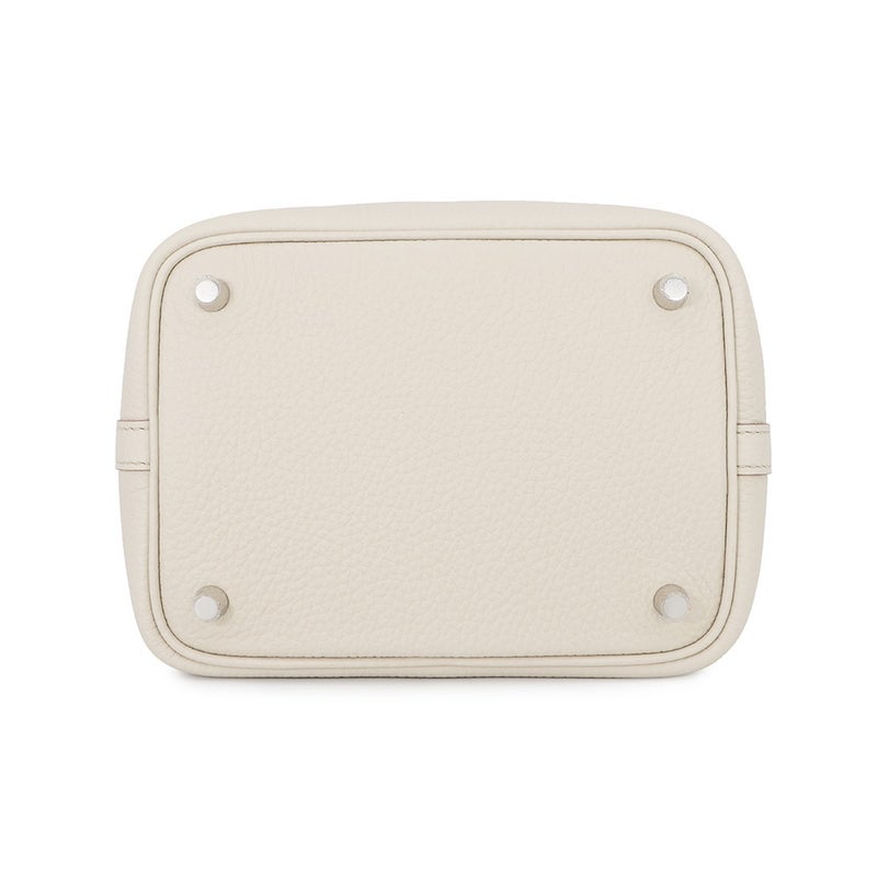 エルメス ハンドバッグ ピコタンロックPM ベトン/シルバー金具 トリヨンクレマンス K刻印 HERMES トートバッグ