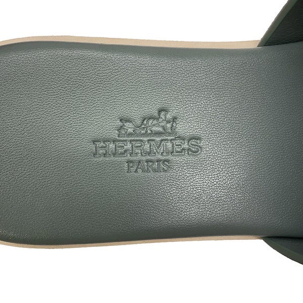 エルメス サンダル エズ 30 Eze シェーブル・ヴェロア レディースサイズ35 HERMES 靴