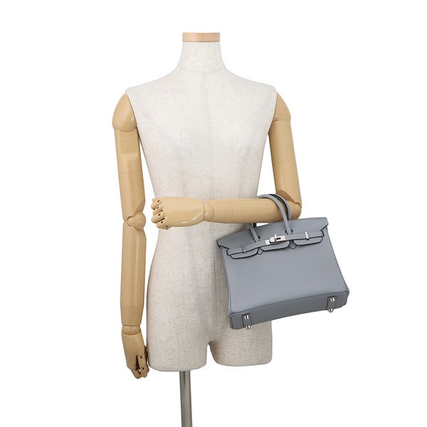 エルメス バーキン25 グリパンタン/シルバー金具 トゴ K刻印 HERMES Birkin ハンドバッグ