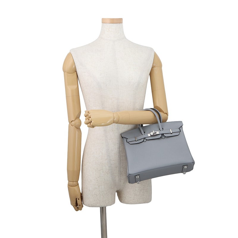 エルメス バーキン25 グリパンタン/シルバー金具 トゴ K刻印 HERMES Birkin ハンドバッグ