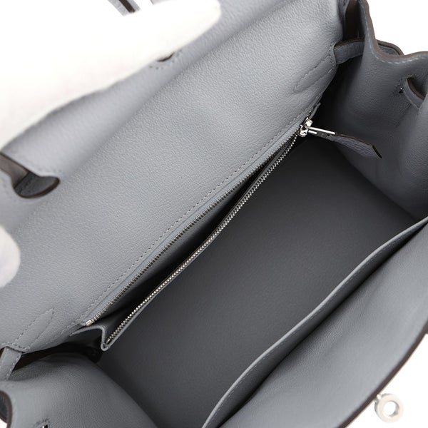 エルメス バーキン25 グリパンタン/シルバー金具 トゴ K刻印 HERMES Birkin ハンドバッグ