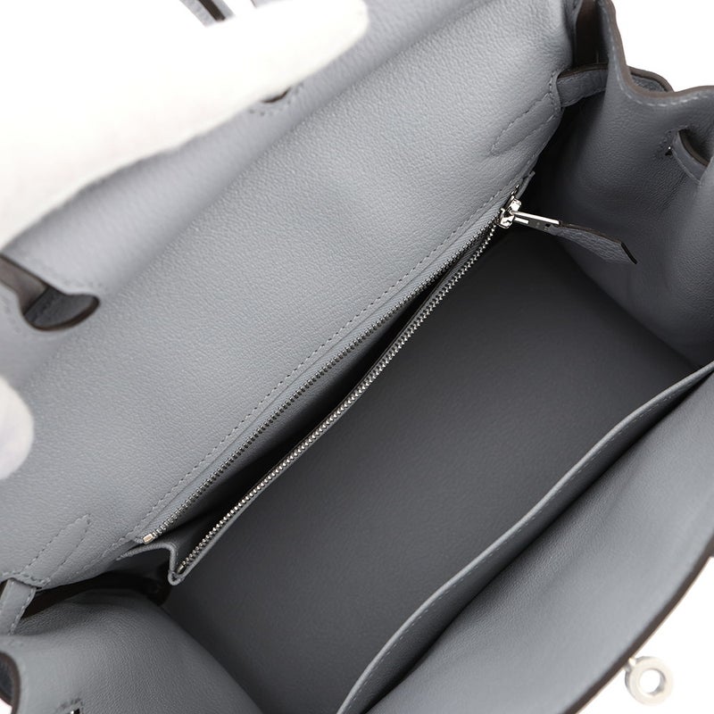エルメス バーキン25 グリパンタン/シルバー金具 トゴ K刻印 HERMES Birkin ハンドバッグ