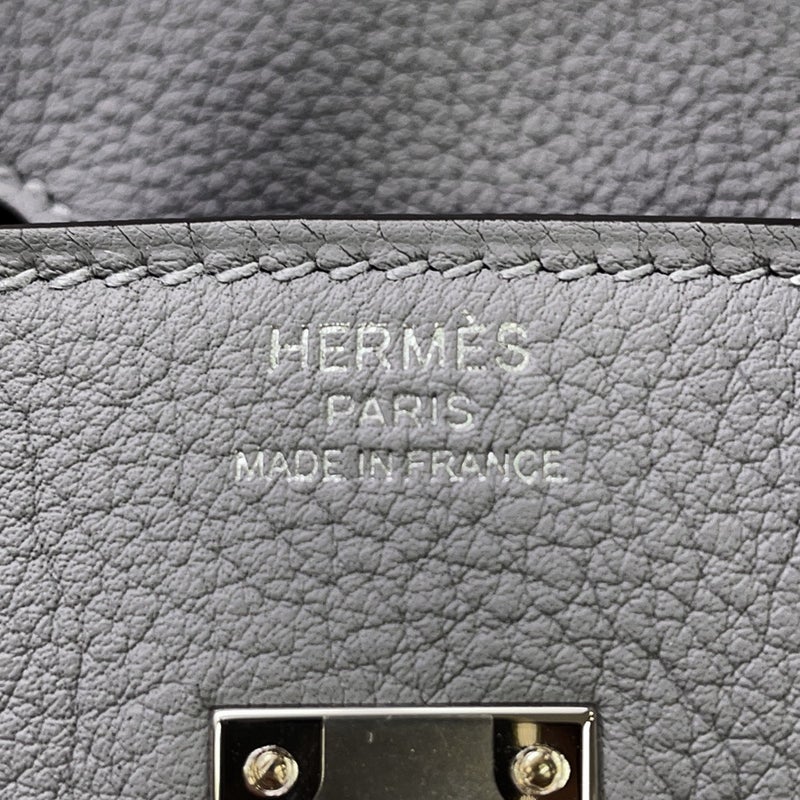 エルメス バーキン25 グリパンタン/シルバー金具 トゴ K刻印 HERMES Birkin ハンドバッグ
