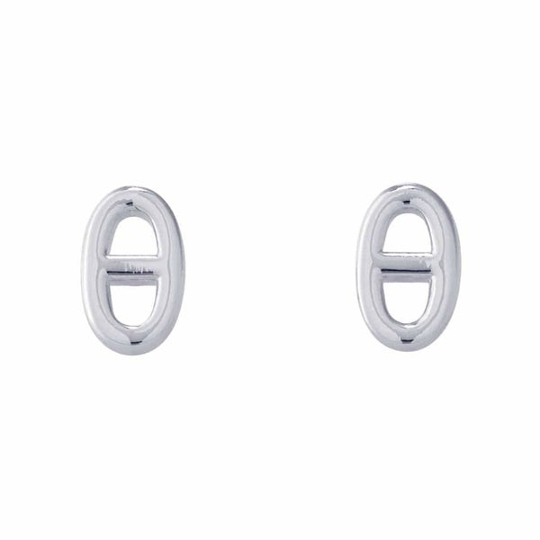 エルメス ピアス シェーヌダンクルモチーフ TPM SV925 HERMES ジュエリー スタッドピアス