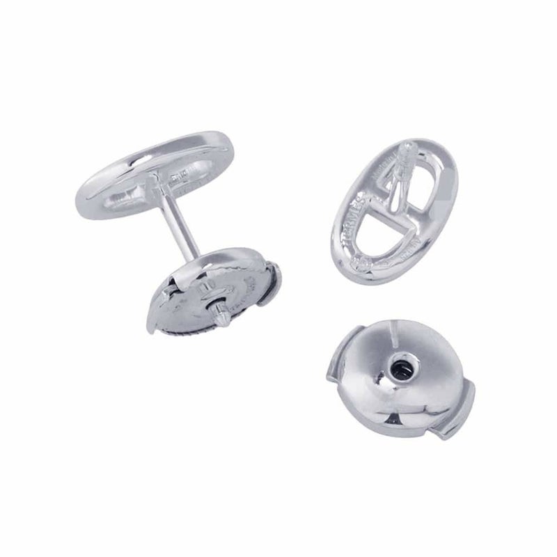 エルメス ピアス シェーヌダンクルモチーフ TPM SV925 HERMES ジュエリー スタッドピアス