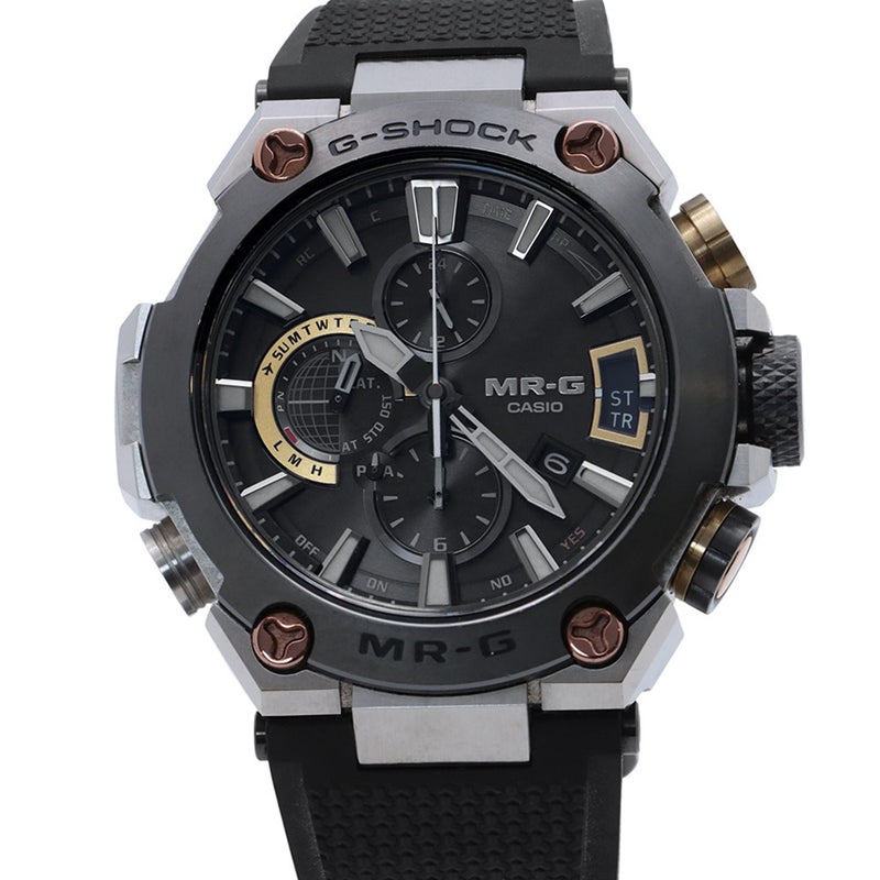 カシオ G-SHOCK MR-G MRG-G2000R-1AJR CASIO 黒文字盤 ソーラー電波