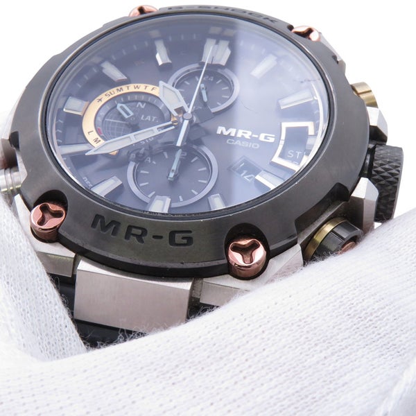 カシオ G-SHOCK MR-G MRG-G2000R-1AJR CASIO 黒文字盤 ソーラー電波