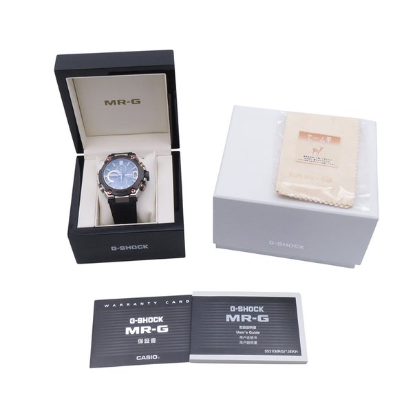 カシオ G-SHOCK MR-G MRG-G2000R-1AJR CASIO 黒文字盤 ソーラー電波