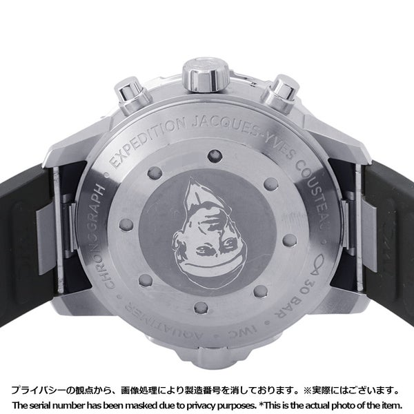 IWC アクアタイマー クロノグラフ エクスペディション・ジャック=イヴ・クストー IW376805 腕時計 ウォッチ ブルー文字盤