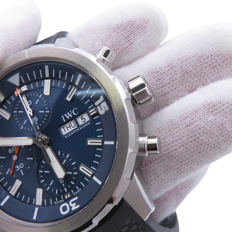 IWC アクアタイマー クロノグラフ エクスペディション・ジャック=イヴ・クストー IW376805 腕時計 ウォッチ ブルー文字盤