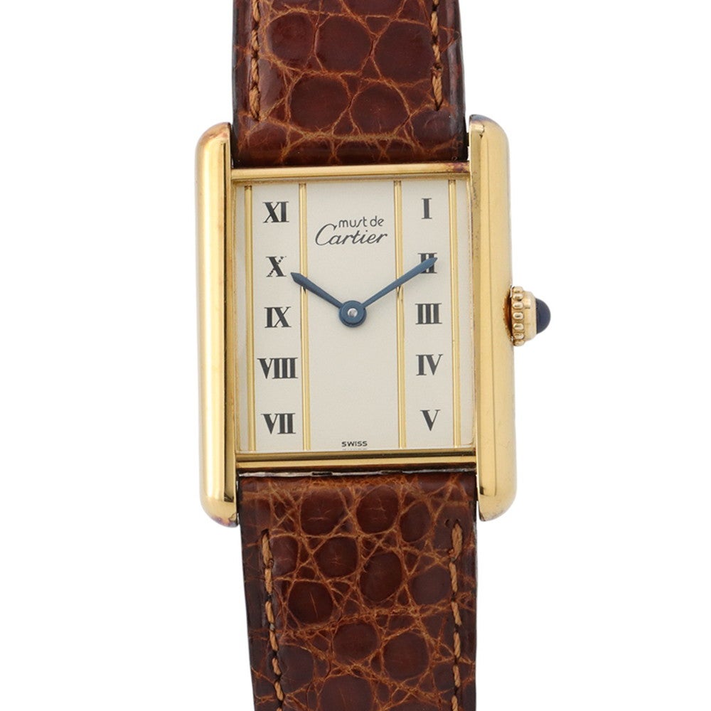 カルティエ マストタンク ヴェルメイユ LM W1002653 Cartier 腕時計