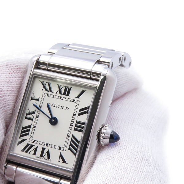 カルティエ タンク マスト SM WSTA0051 Cartier 腕時計 シルバー文字盤 クォーツ