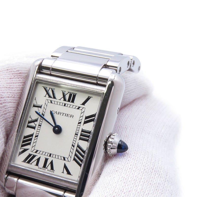 カルティエ タンク マスト SM WSTA0051 Cartier 腕時計 シルバー文字盤 クォーツ