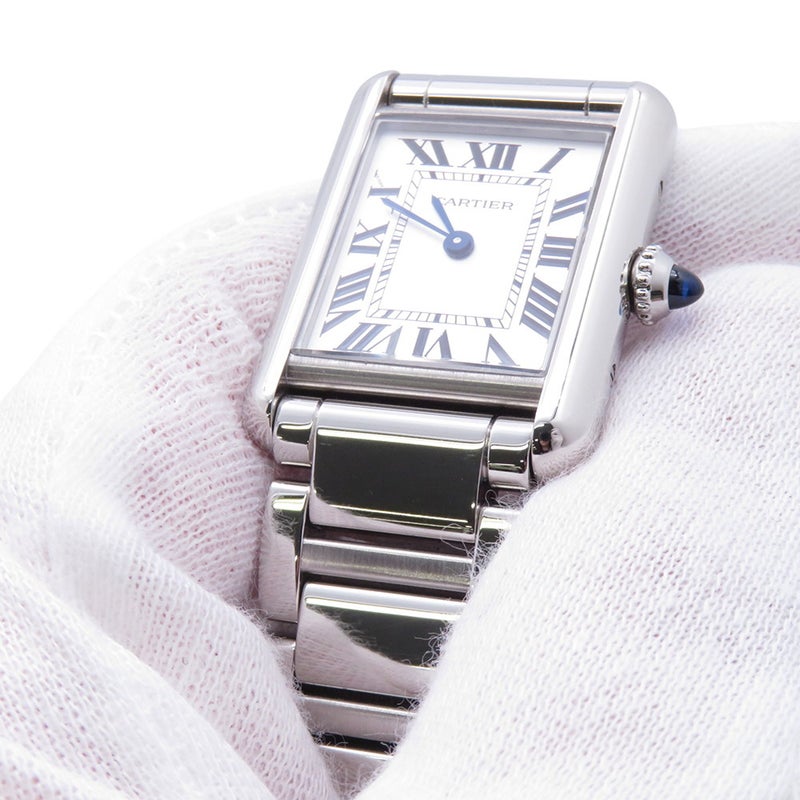 カルティエ タンク マスト SM WSTA0051 Cartier 腕時計 シルバー文字盤 クォーツ