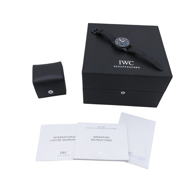 IWC ビッグ パイロット ウォッチ パーペチュアル カレンダー“レーシング グリーン” IW503005 グリーン文字盤