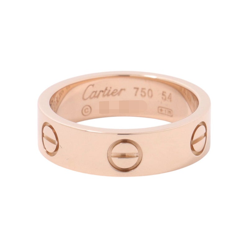 カルティエ リング ラブリング クラシックモデル K18PGピンクゴールド サイズ54 B4084800 指輪 Cartier ジュエリー