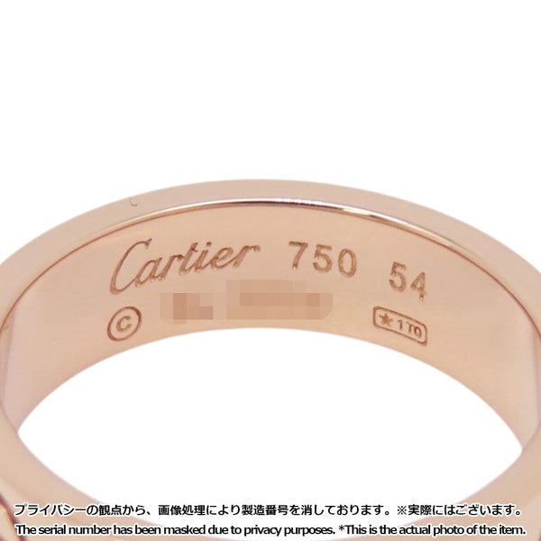 カルティエ リング ラブリング クラシックモデル K18PGピンクゴールド サイズ54 B4084800 指輪 Cartier ジュエリー