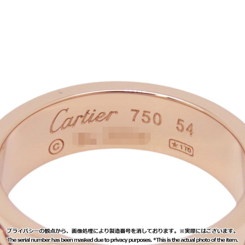 カルティエ リング ラブリング クラシックモデル K18PGピンクゴールド サイズ54 B4084800 指輪 Cartier ジュエリー