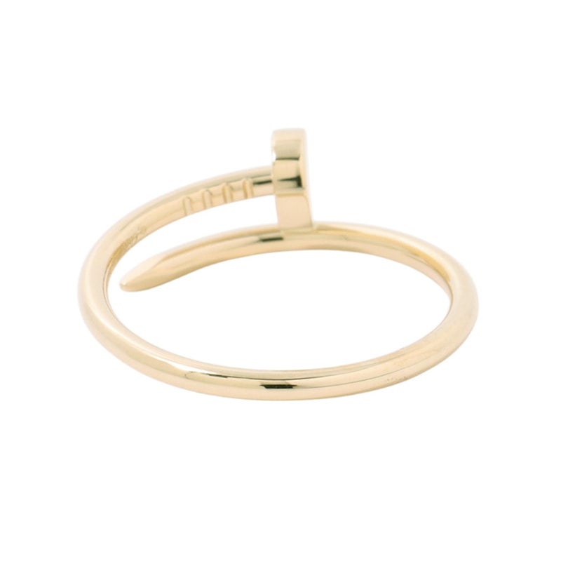 カルティエ リング ジュスト アン クル SM スモールモデル K18YGイエローゴールド リングサイズ59 B4225900 Cartier