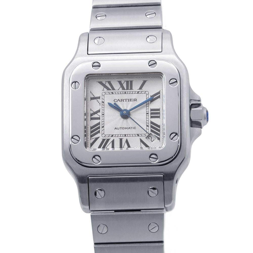 専用出品！Cartier 腕時計 アナログ シルバー！きら星さま！ カルティエ サントスガルベ SM W20054D6 Cartier 腕時計 ウォッチ