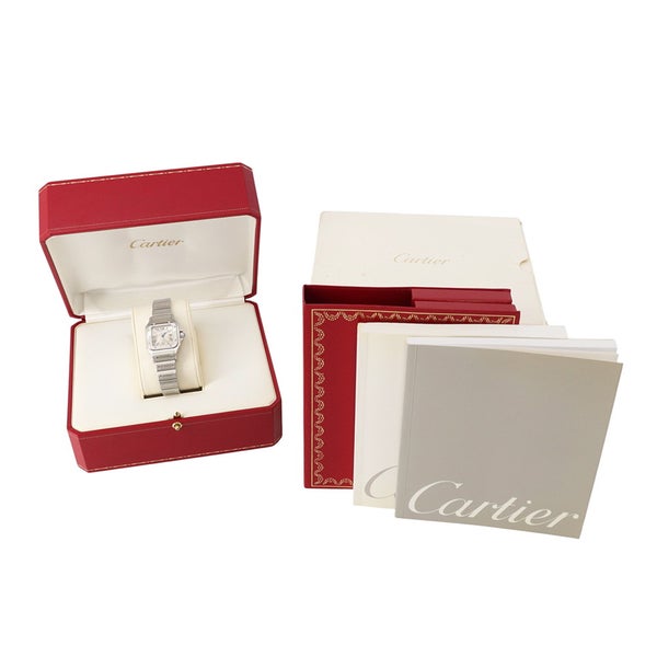 カルティエ サントスガルベ SM W20054D6 Cartier 腕時計 ウォッチ シルバー文字盤
