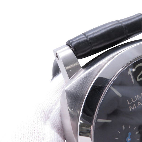パネライ ルミノール マリーナ 1950 3デイズ オートマティック アッチャイオ PAM01312 PANERAI 腕時計 黒文字盤