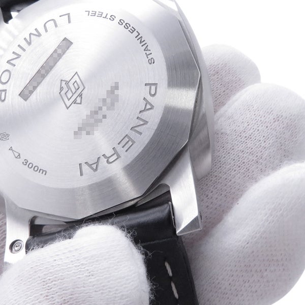 パネライ ルミノール マリーナ 1950 3デイズ オートマティック アッチャイオ PAM01312 PANERAI 腕時計 黒文字盤