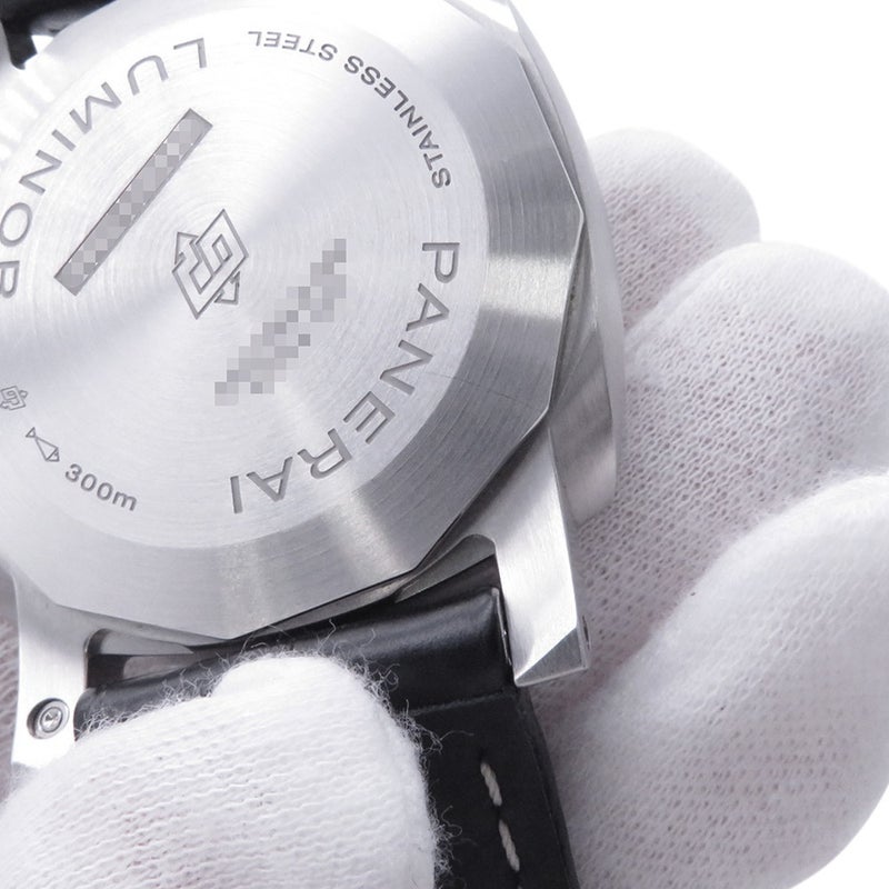 パネライ ルミノール マリーナ 1950 3デイズ オートマティック アッチャイオ PAM01312 PANERAI 腕時計 黒文字盤